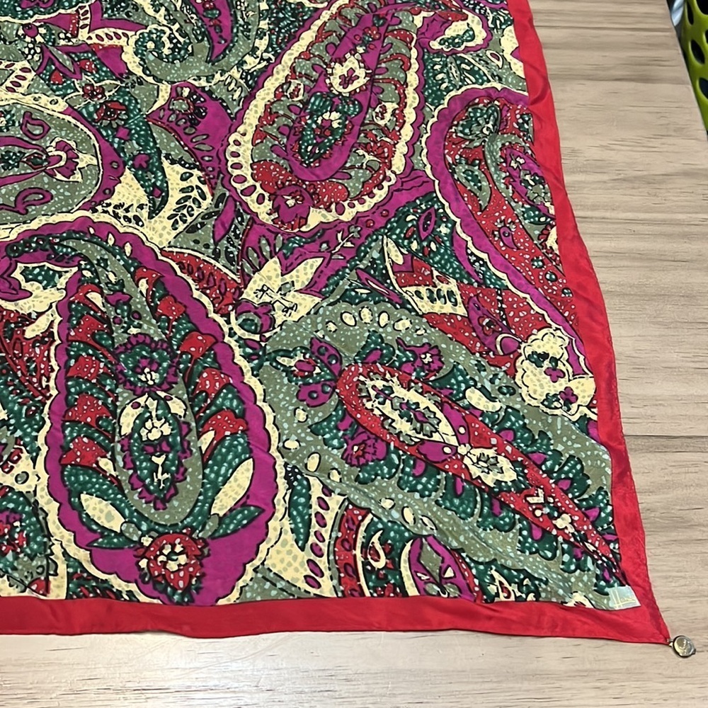 HONEY SILK VTG SCARF - Picture 8 of 10